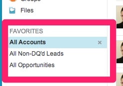 Salesforce List View