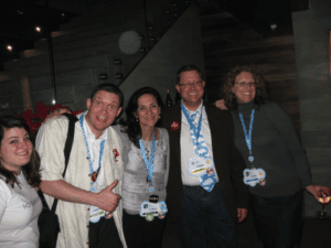Garry in a group at Dreamforce in 2009