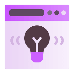 Illustrated lightbulb