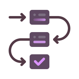 Illustrated flow chart